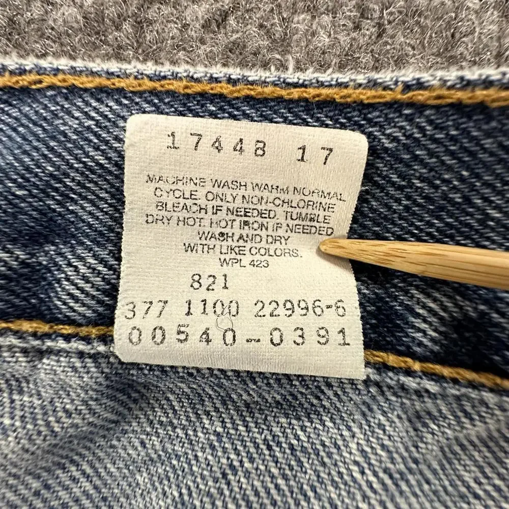 Levi's 540 Gold Tab Relaxed Fit Men's‎ Jeans W44 L30 #394